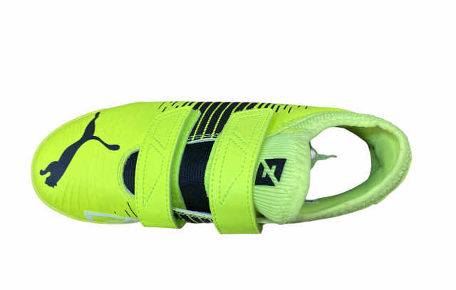 Puma Future Z 4.1 TT V Jr synthetic grass soccer shoe 106405 01 fluorescent yellow-black