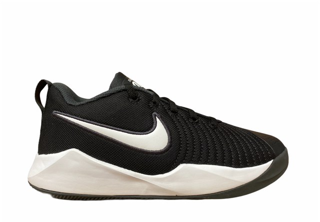 Nike boys basketball shoe Team Hustle Quick 2 AT5298 002 black-white