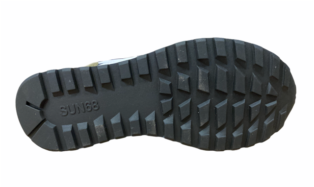 Sun68 scarpa sneakers da uomo Jaki Bicolor Z31111 19 militare