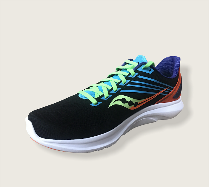Saucony men's running shoe Kinvara 12 S20619 25 black green light blue