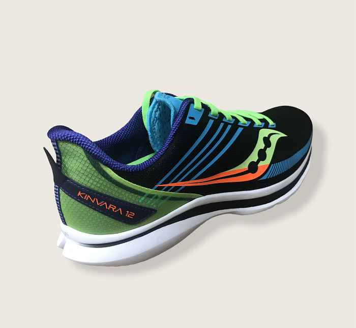 Saucony men's running shoe Kinvara 12 S20619 25 black green light blue