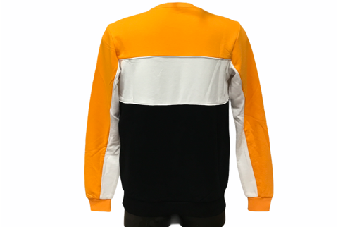 Fila Aqil Sweatshirt 688467 B091 black flame orange white
