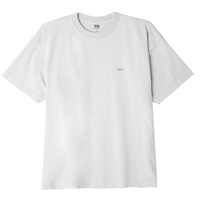 Obey maglietta manoca corta da uomo Amerca's Savings 165262644 bianco