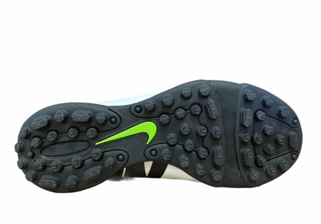 Nike boys' soccer shoe JR Mercurial Vortex Tf 573875 103 white black