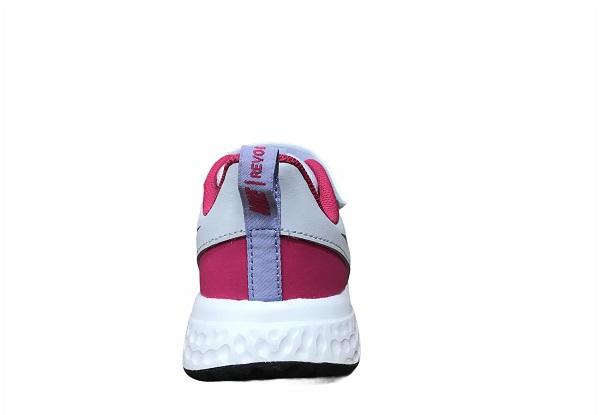 Nike Revolution 5 PSV BQ5672 018 girls' sneakers grey-purple