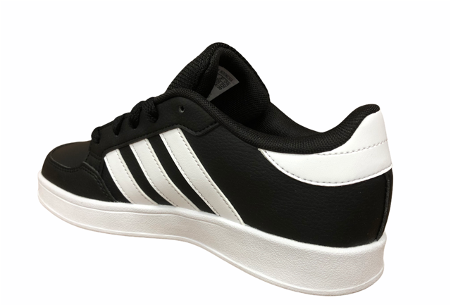 Adidas scarpa sneakers da ragazzo Breaknet K FY9507 nero-bianco
