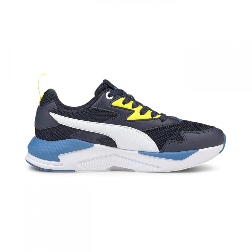 Puma boy's sneakers shoe X-Ray Lite 374393 10 blue-white