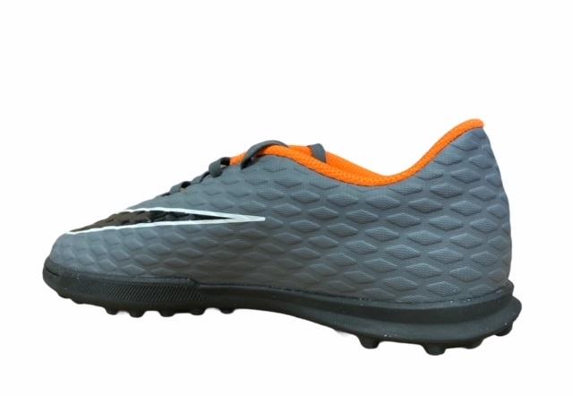 Nike Phantomx 3 Club TF AH7298 081 grey-orange football boot