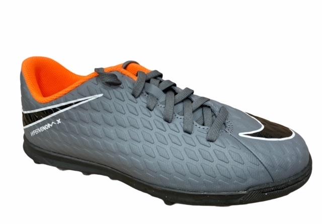 Nike Phantomx 3 Club TF AH7298 081 grey-orange football boot