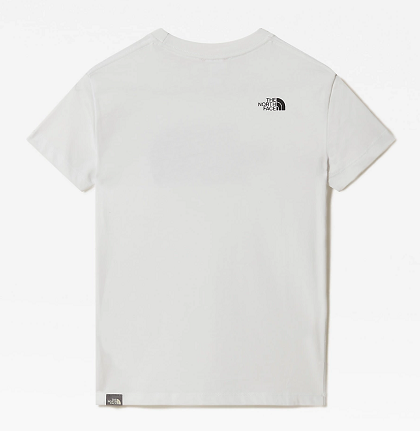 The North Face Boys S/S Easy Tee NF00A3P7LA91 white