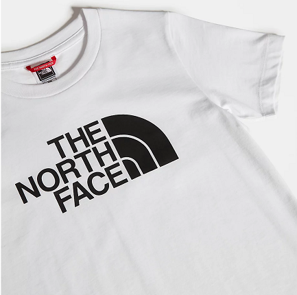 The North Face Boys S/S Easy Tee NF00A3P7LA91 white