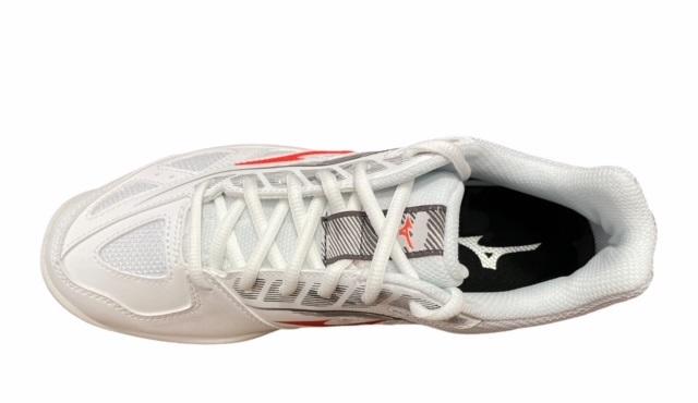 Mizuno tennis shoe Break Shot 3 AC 61GA214062 white red grey