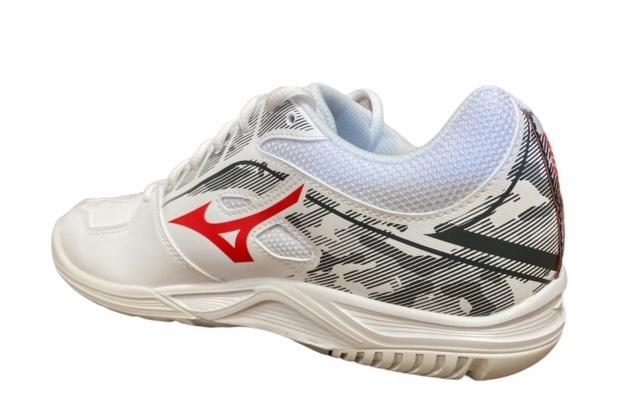 Mizuno tennis shoe Break Shot 3 AC 61GA214062 white red grey