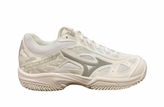 Mizuno women's tennis shoe Break Shot 3 CC 61GC212603 white-grey