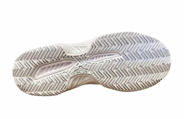 Mizuno women's tennis shoe Break Shot 3 CC 61GC212603 white-grey