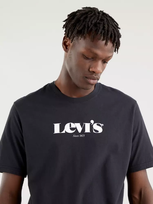 Levi's men's short sleeve t-shirt 1873 161430084 black