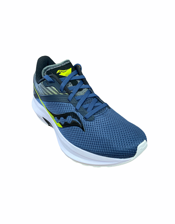 Saucony men's running shoe Axon S20657-55 blue-black