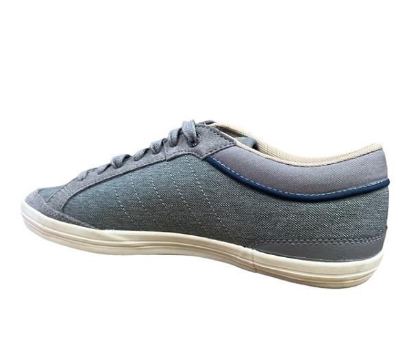 Le Coq Sportif men's sneakers shoe in canvas and leather Feretcraft 2 1710019 blue gray
