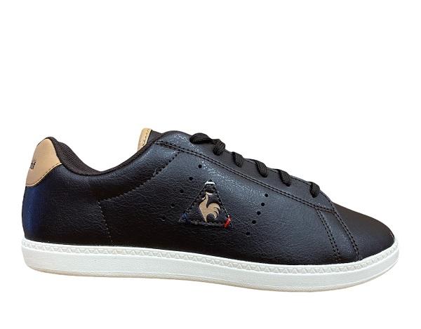 Le Coq Sportif scarpa sneakers da bambino in pelle Courtone Craft 1720115 marrone