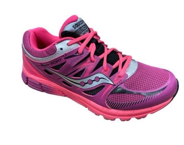 Saucony scarpa da corsa da ragazza Zealot magenta/black/ctl SY54610
