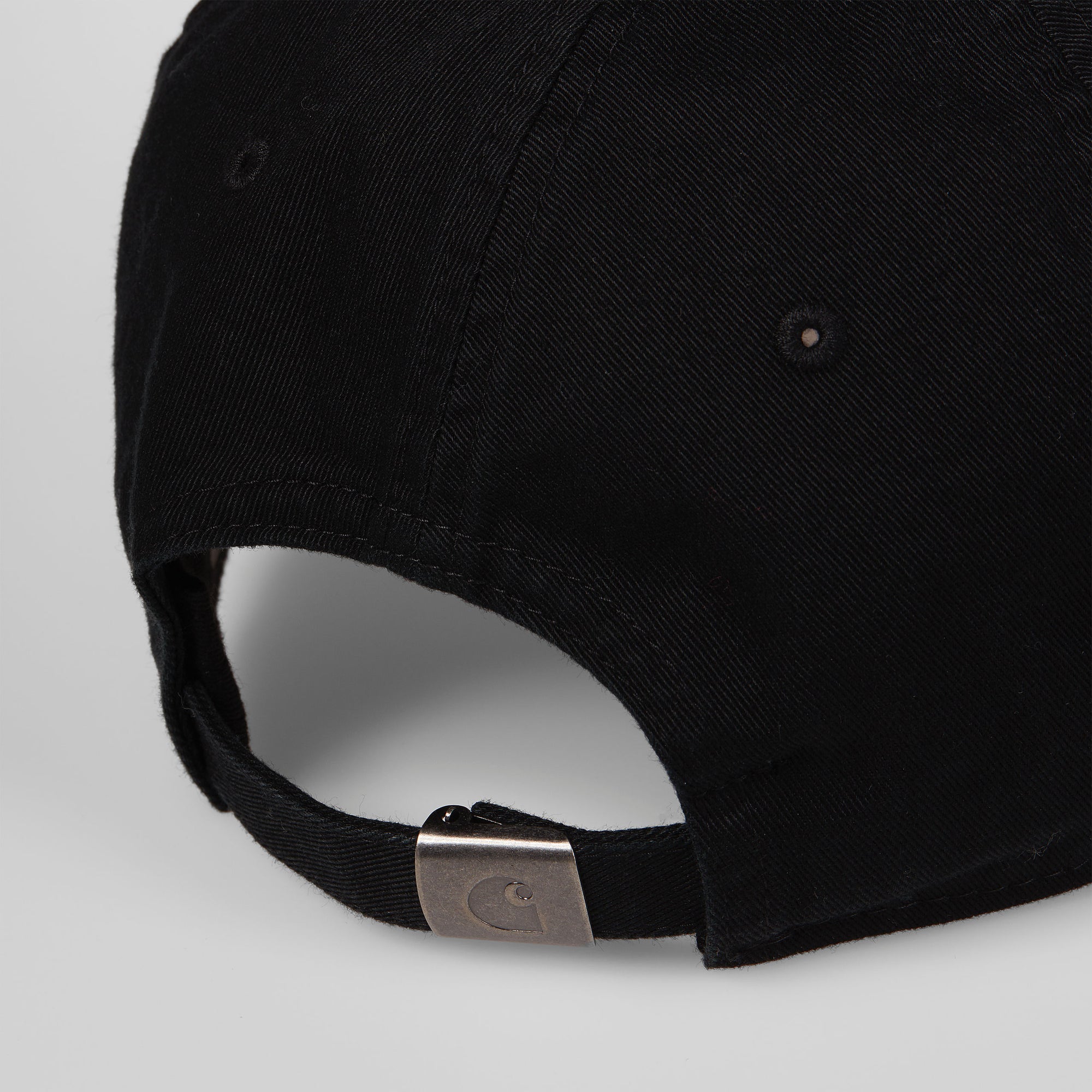 Carhartt Medison Logo Cap I023750 0D2 black-white