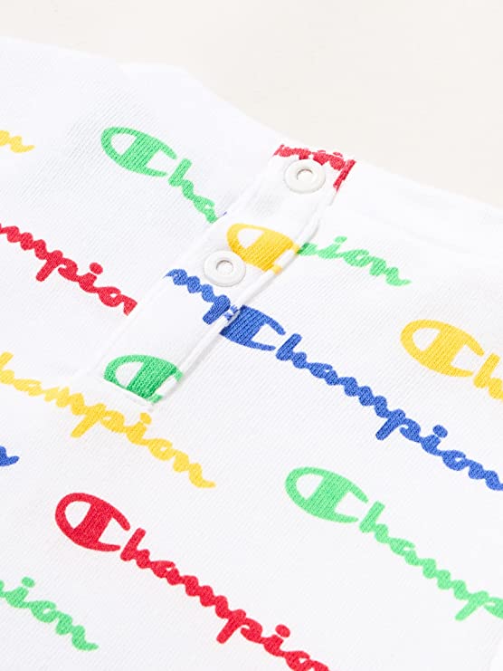 Champion Tuta da Infant in cotone leggero Legacy American 306301 WL001 bianco blu