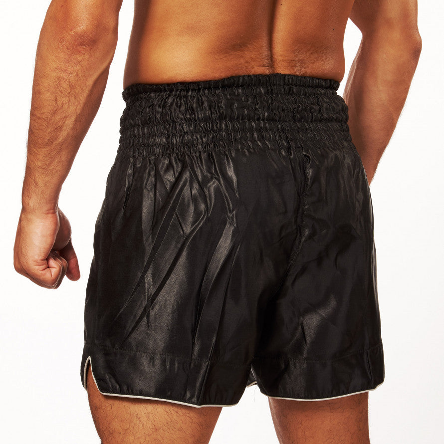 Leone Men's shorts for Kick-Thai Boxing kick/thai boxing AB766 black
