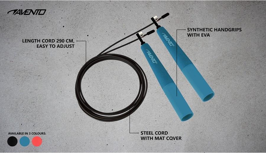 Avento Speed Grip 42HD skipping rope