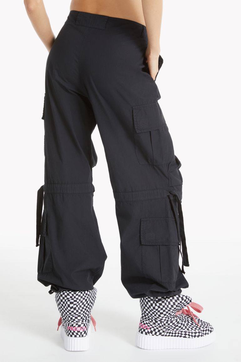 Freddy pantalone Cargo con tasche e coulisse BRITNEYF301 NX nero