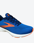 Brooks Launch 8 - Scarpa da corsa da uomo blu arancio bianco