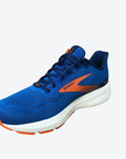 Brooks Launch 8 - Scarpa da corsa da uomo blu arancio bianco