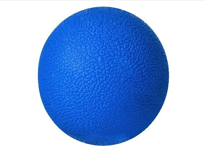 Contes Massage Ball 6cm Lacrosseball Blue Hard Rubber Trigger