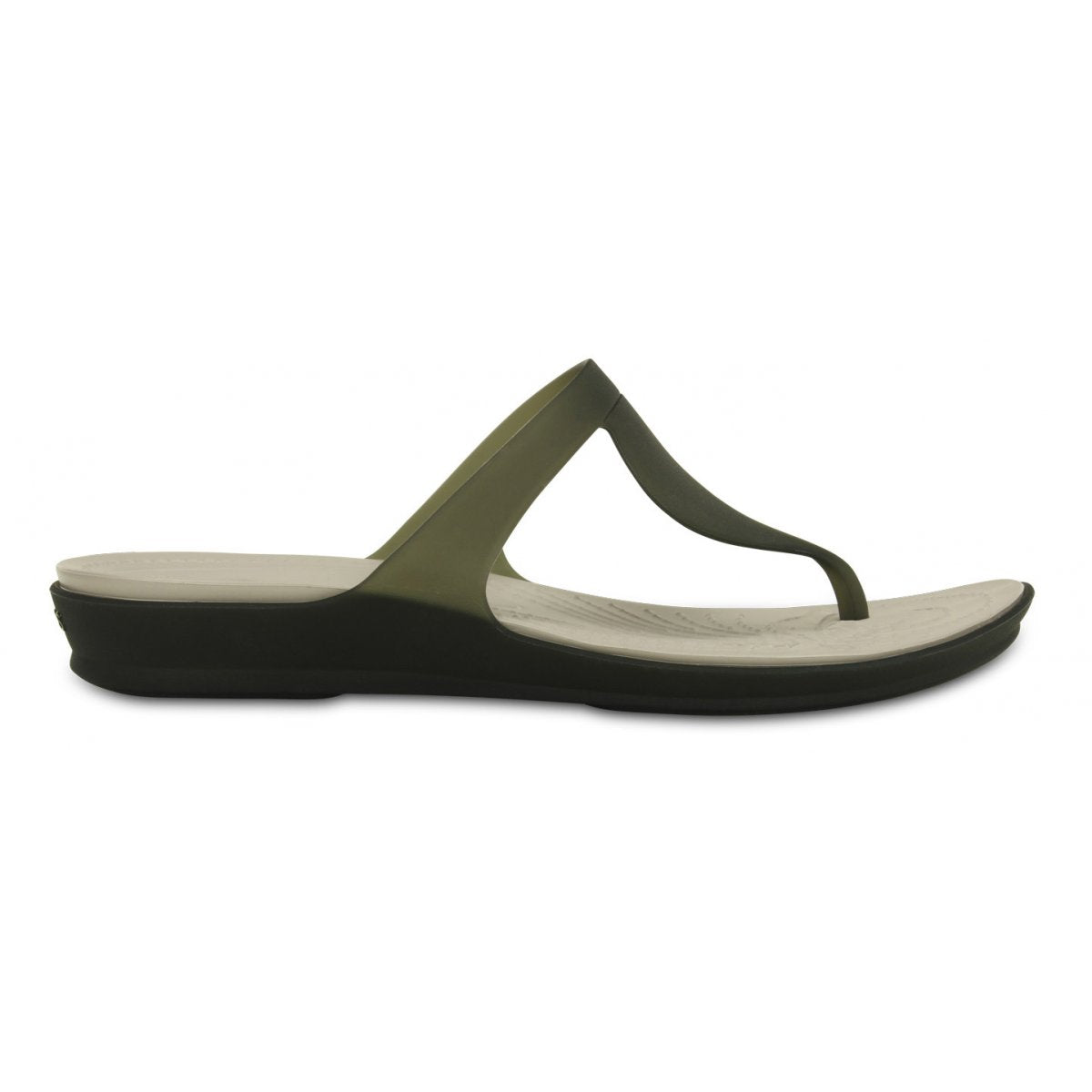 Crocs ciabatta infradito da donna Rio Flip 16266-0W8 nero-platino