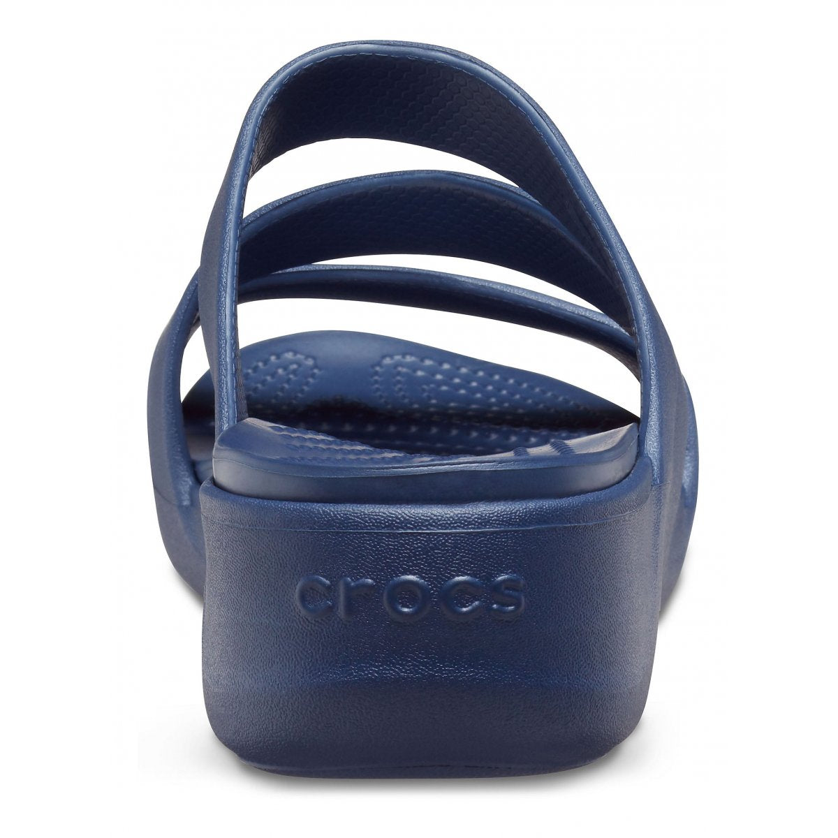Crocs sandalo da donna con rialzo al tallone Monterey Wedge 206304-410 blu