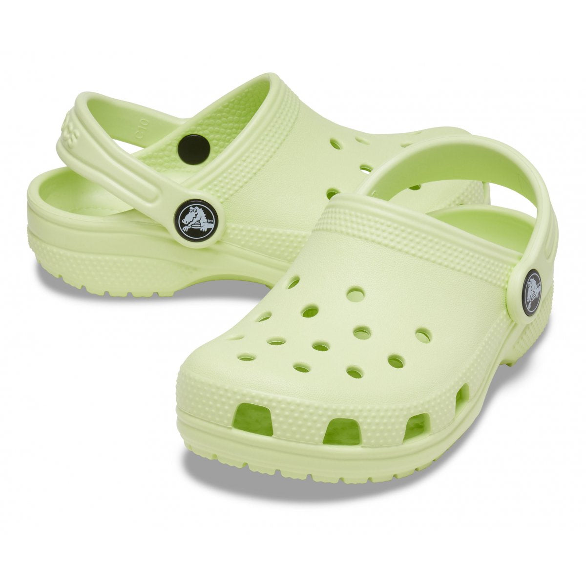 Crocs Classic Clog Toddler sea-pool sandals 206990 335 celery