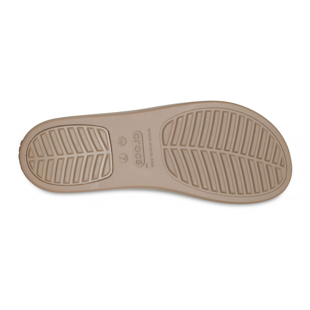 Crocs women's sandal Brooklyn Metallic Low Wedge 207641 99P metallic champagne