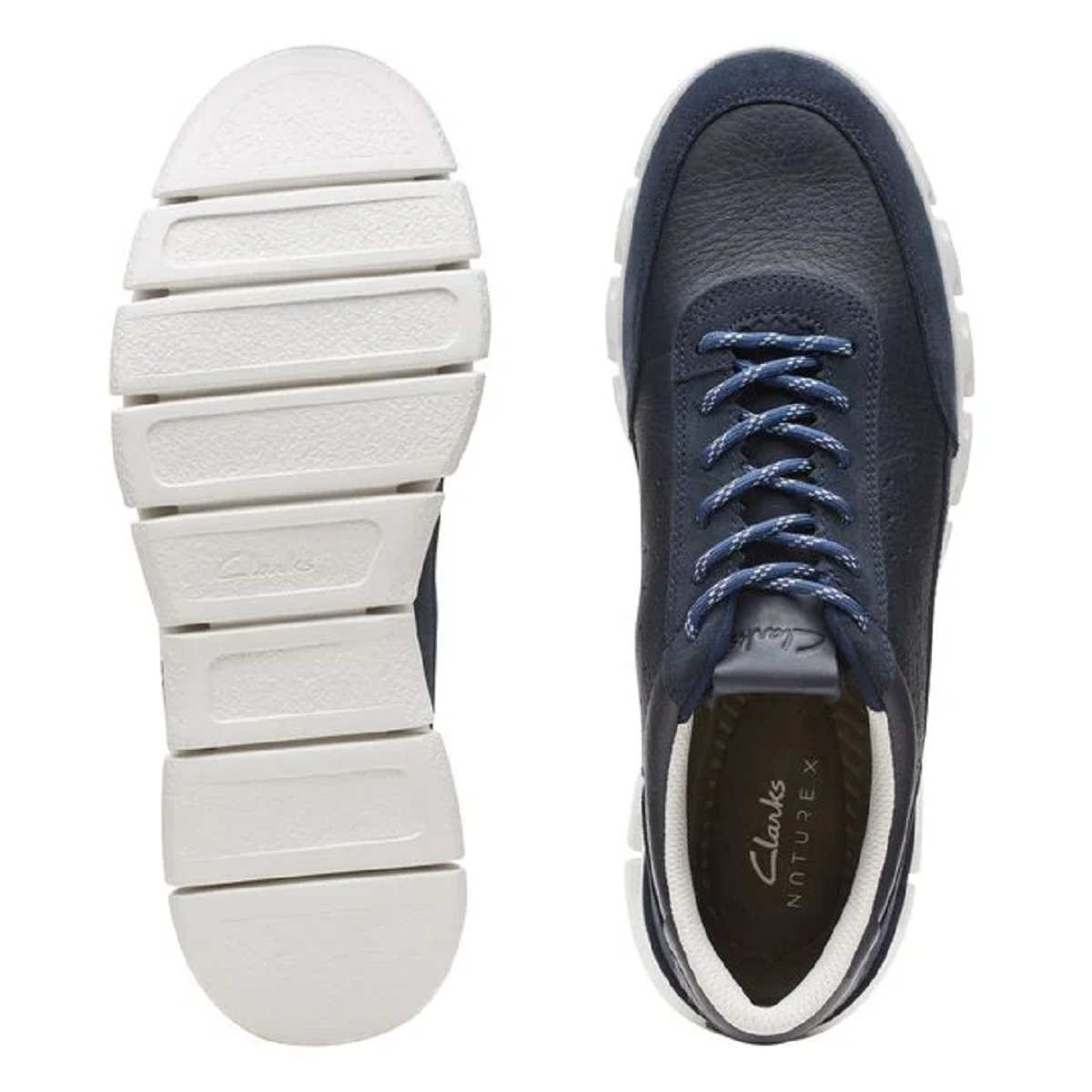 Clarks men's sneakers Nature X One 165998 navy combi
