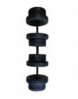 Contes Bilanciere assemblato 42Kg con barra di collegamento per esercizi total body e powerlifting