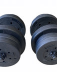 Contes Configurazione manubri separati DY-DB-42KG con dischi da 2,5kg e 5kg per allenamento braccia e spalle