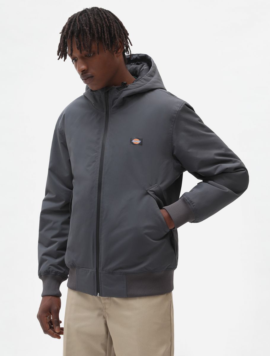 Dickies New Sarpy men's waterproof jacket DK0A4XG8CH charcoal grey