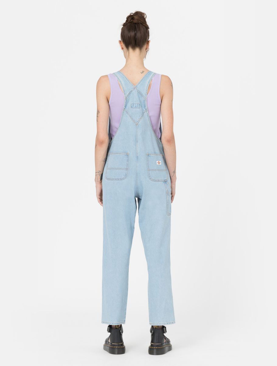 Dickies Salopette da donna Classic Denim Bib DK0A4XYCC151 blu vintage