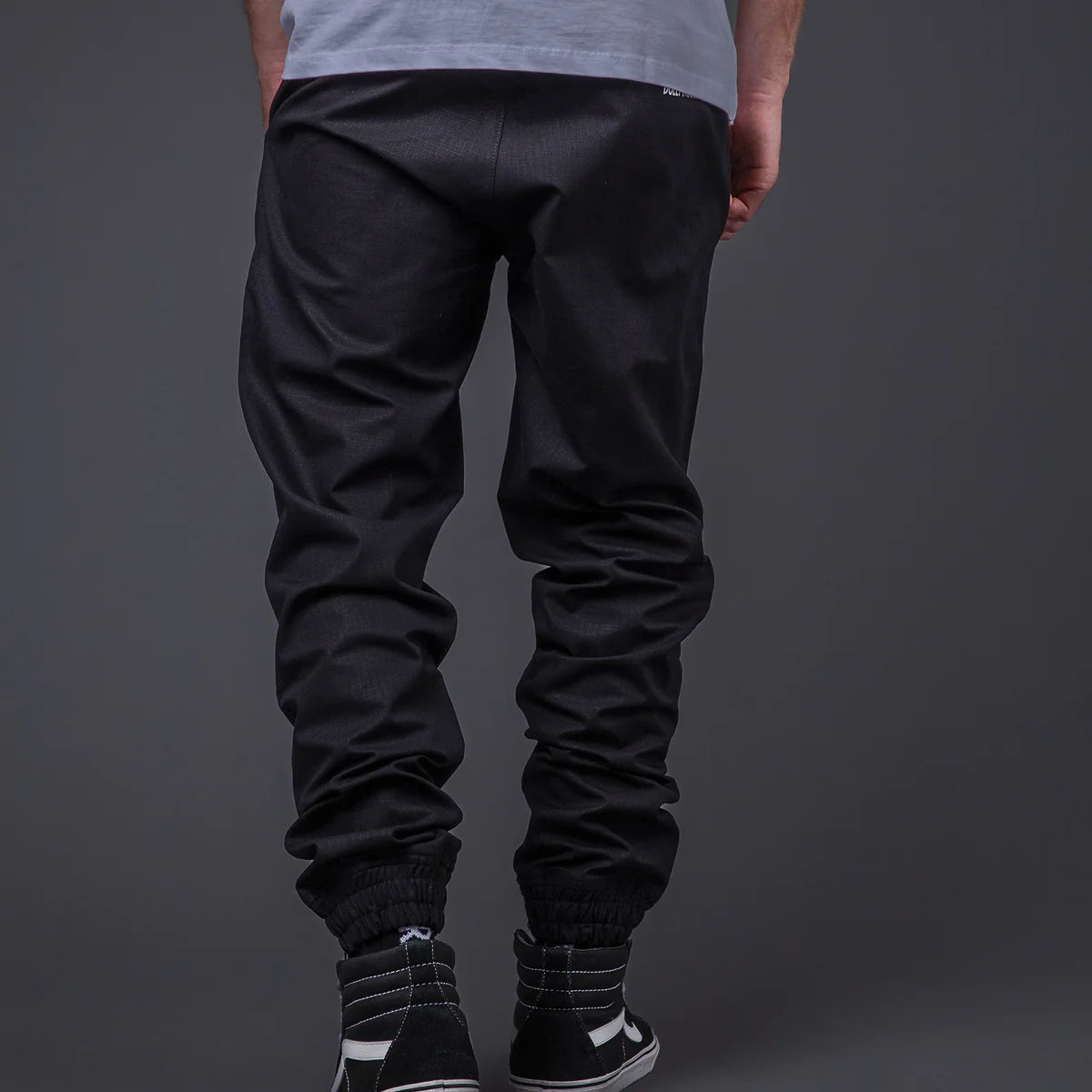 Dolly Noire Pantalone Jogger Ripstop pa901-pf-01 nero