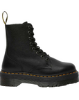Dr. Martens Stivale anfibio con zeppa da donna in morbida pelle Pisa Jadon III 26378001 nero