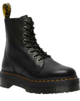 Dr. Martens Stivale anfibio con zeppa da donna in morbida pelle Pisa Jadon III 26378001 nero 1