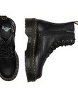 Dr. Martens Stivale anfibio con zeppa da donna in morbida pelle Pisa Jadon III 26378001 nero 5