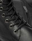 Dr. Martens Stivale anfibio con zeppa da donna in morbida pelle Pisa Jadon III 26378001 nero 6