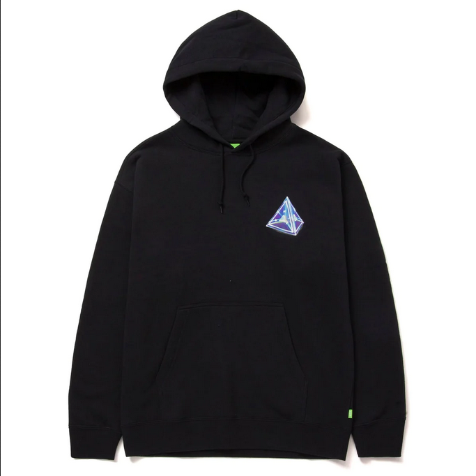 HUF Tesseract Triple Triangle Pullover Hoodie PF00515 black