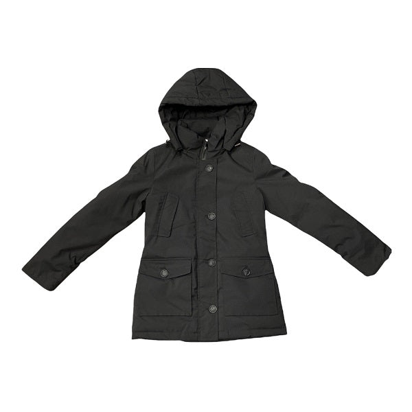 Happer giaccone da donna con cappuccio staccabile 69706-621 99 nero