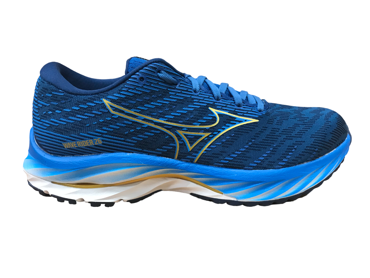 Mizuno scarpa da corsa da uomo Wave Rider 26 J1GC220353 blu