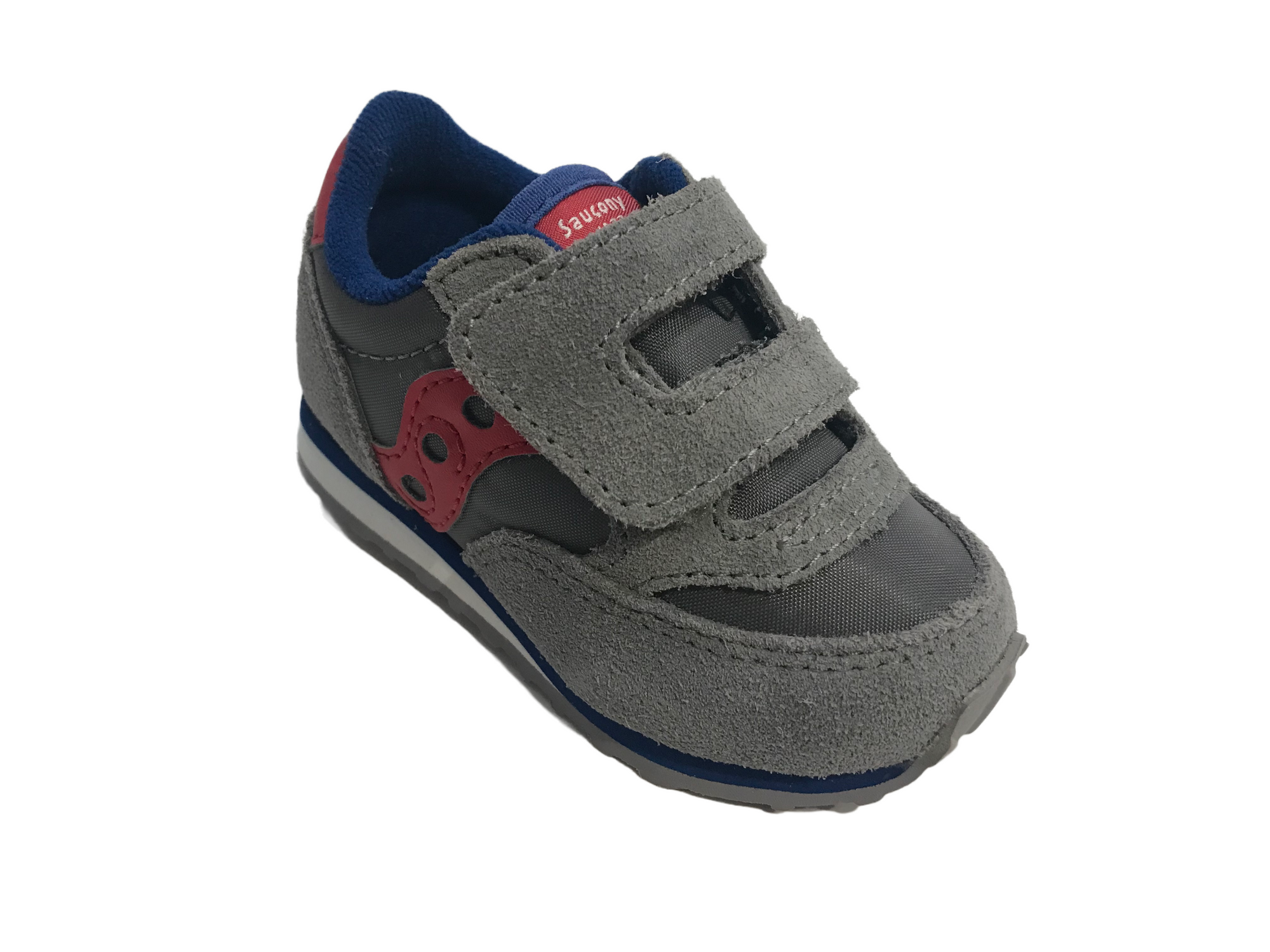 Saucony Original Jazz baby HL SL259641 gray red children's sneakers shoe